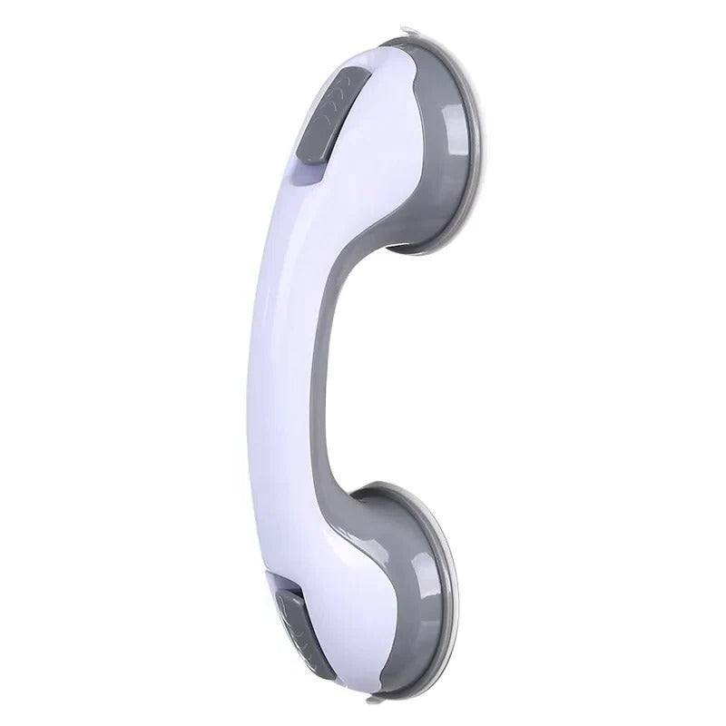 Premium Suction Cup Bathroom Grip Handle with Locking Latches