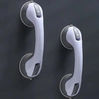 Premium Suction Cup Bathroom Grip Handle with Locking Latches