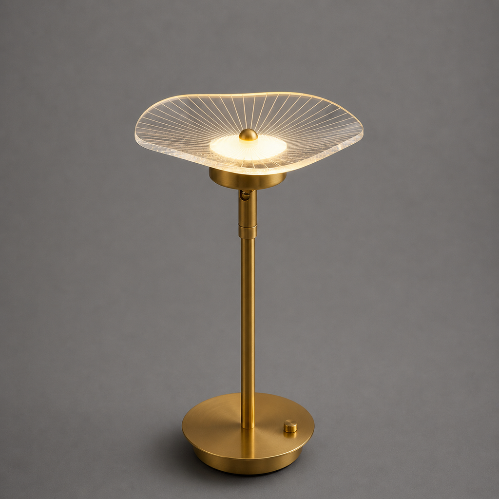 LumiFlux Lampe de Table LED Sans Fil Moderne