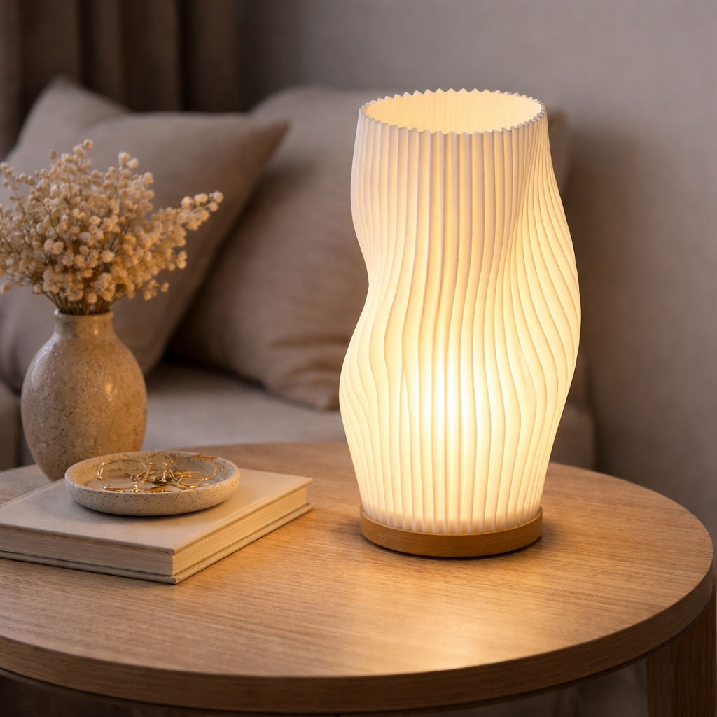 LED USB Table Lamp with Adjustable Brightness and Dual Lighting