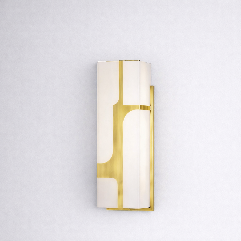 ArielLuxe applique murale laiton moderne LED