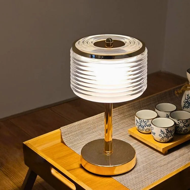 LumiHalo Elegant Ring Design Table Lamp
