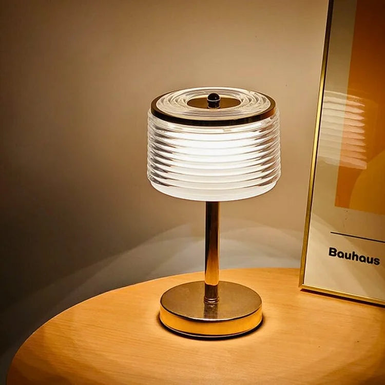 LumiHalo Lampe de Table Design Anneau Élégant