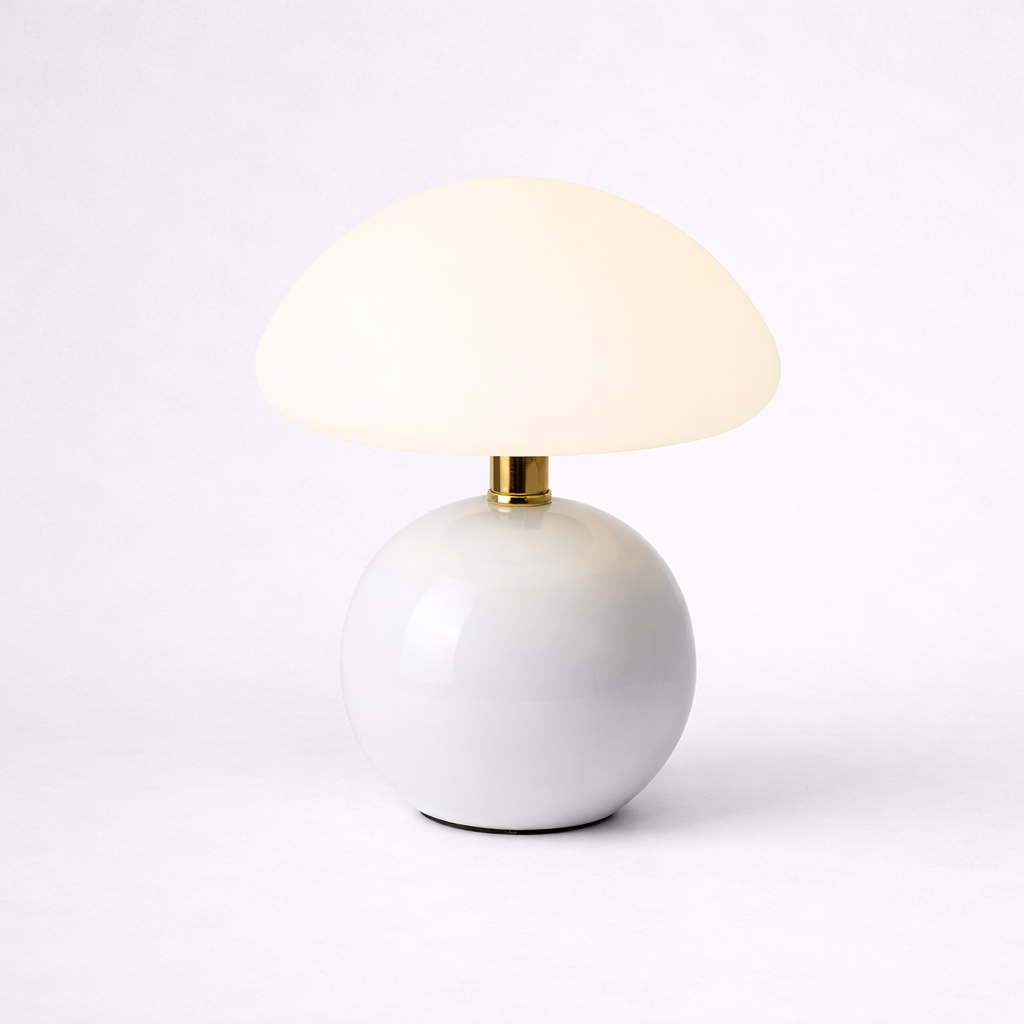 LuminaChampi Lampe de Table Champignon Élégante