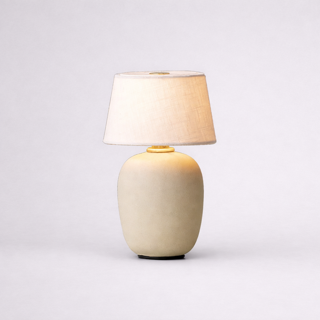 MarieZen Ceramic Table Lamp in Japanese Style