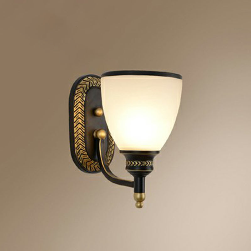 NoiraLume Classic Wall Light Black Metal