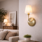 VendomeLuxe Elegant Brass Wall Light