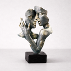 Decorative Sculpture Couple in Polyresin