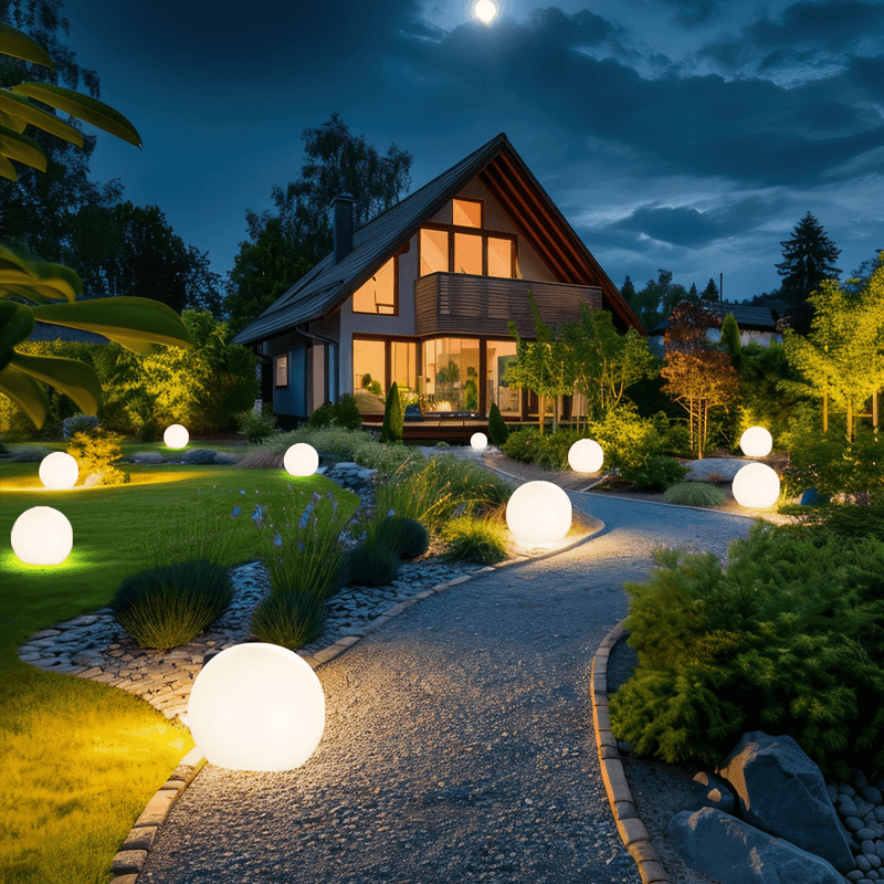 LumiSphere Solar Garden Ball Light Multi-Colour