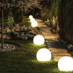 LumiSphere Lampe de Jardin Solaire Boule Multicolore