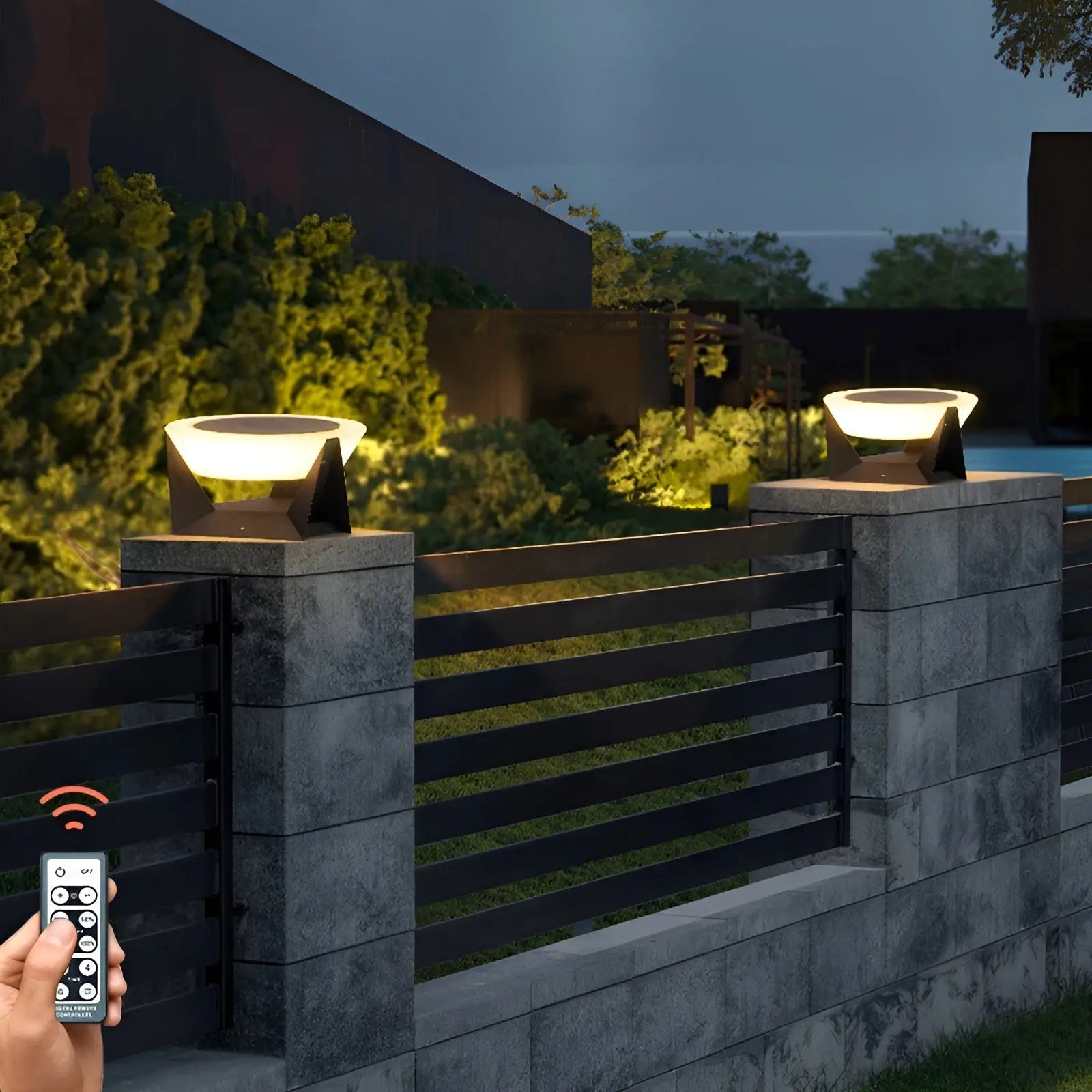 ZenLume Lampe de Jardin Solaire Style Japonais