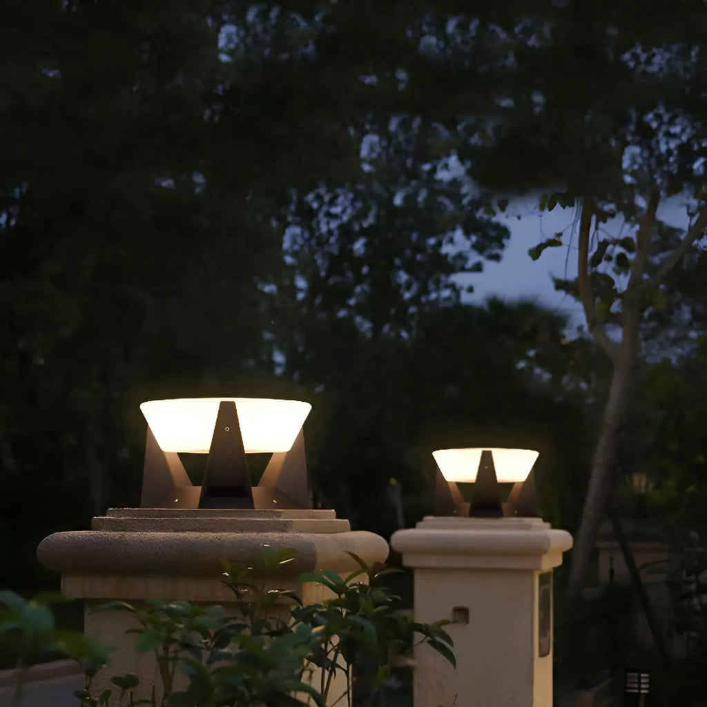 ZenLume Lampe de Jardin Solaire Style Japonais