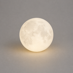 LunaGlow Lampe de Jardin LED Lune Rechargeable
