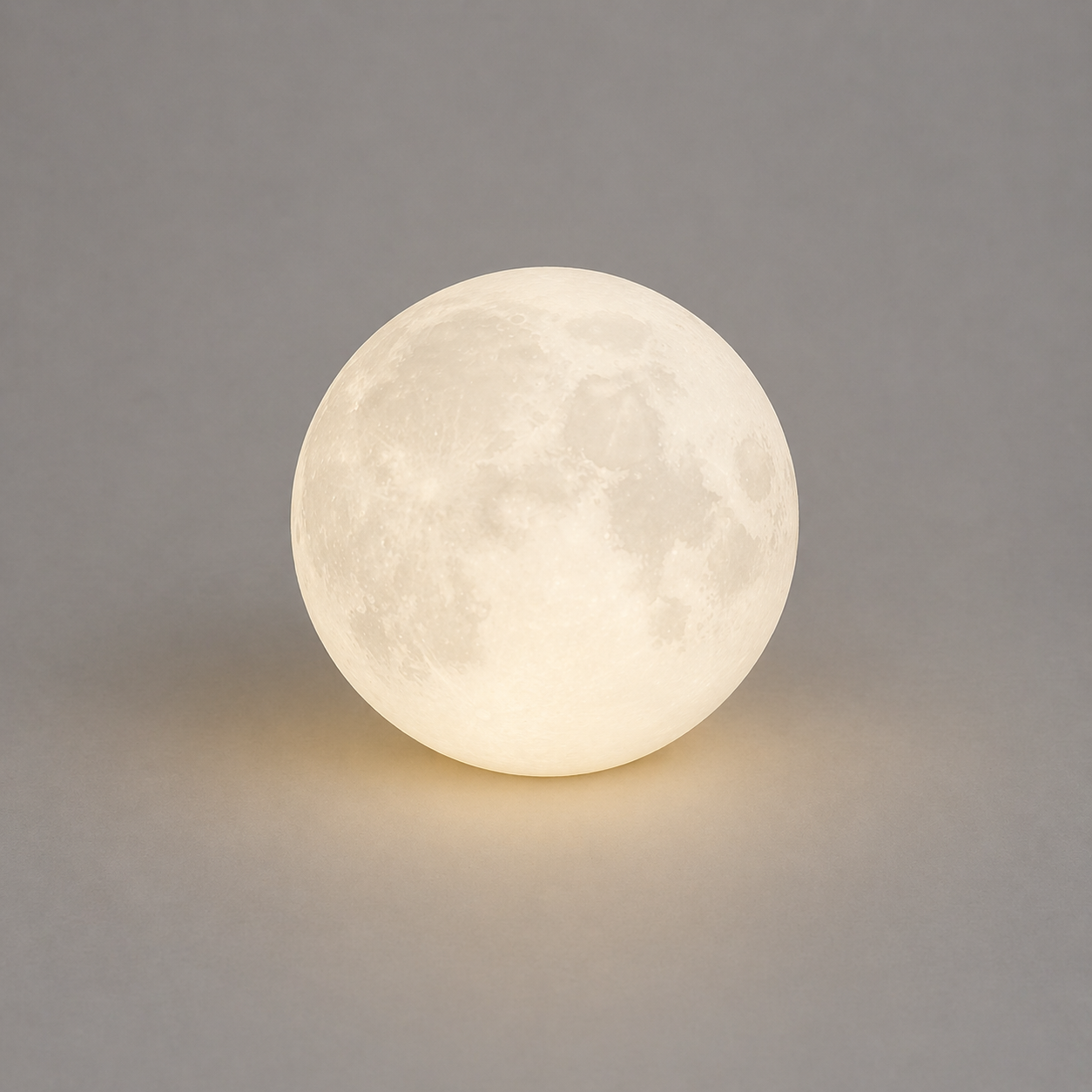 LunaGlow Rechargeable LED Moon Garden Lamp