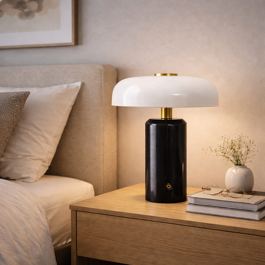 MarbreLumi Nico lampe de table design élégant moderne