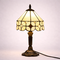 VerreChêne LumiTable Elegant Retro Baroque E27 Table Lamp