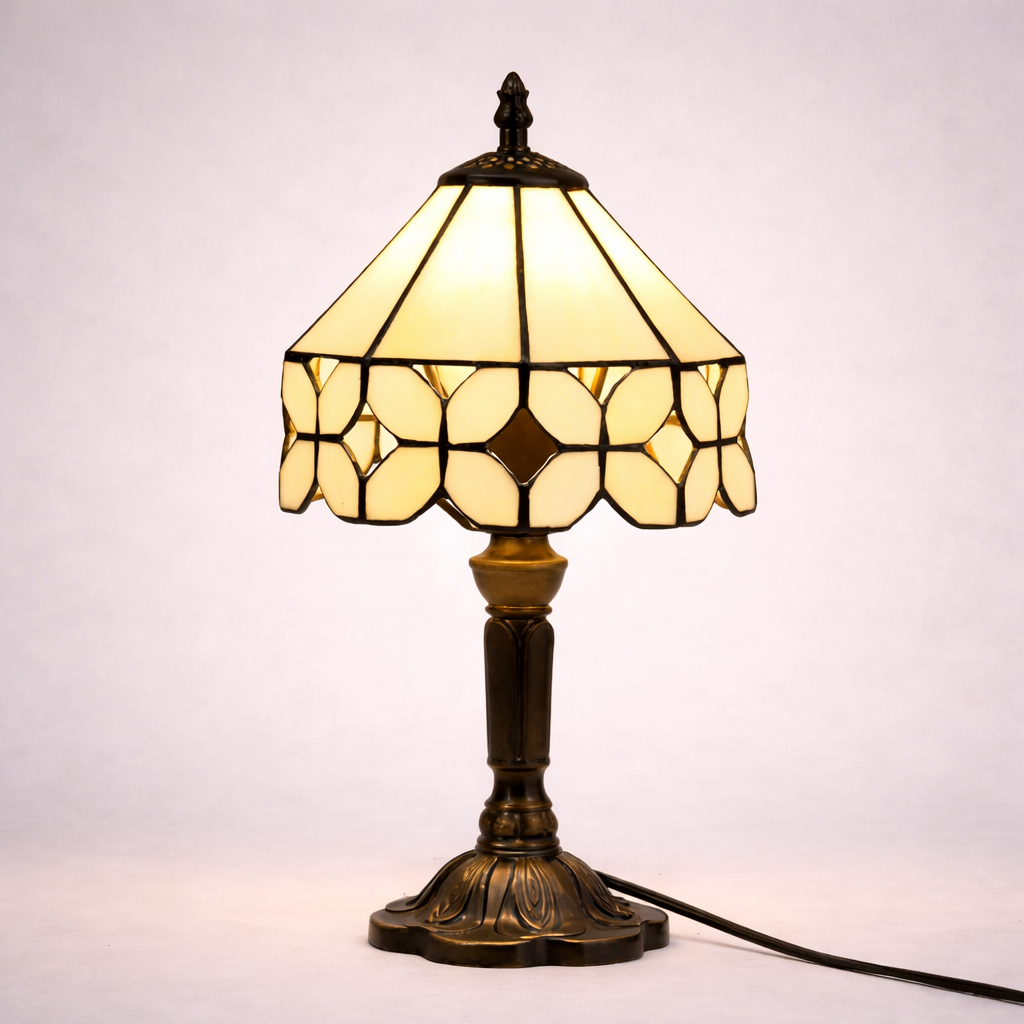 VerreChêne LumiTable Baroque E27 Elegant Retro Lamp