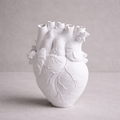 Anatomical Heart Decorative Vase in Resin