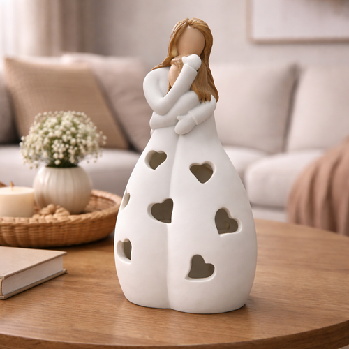 AmourFlamme EternalBond romantic decorative candle sculpture