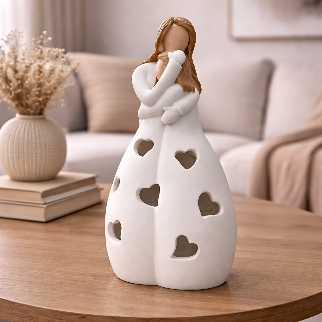 AmourFlamme EternalBond romantic decorative candle sculpture