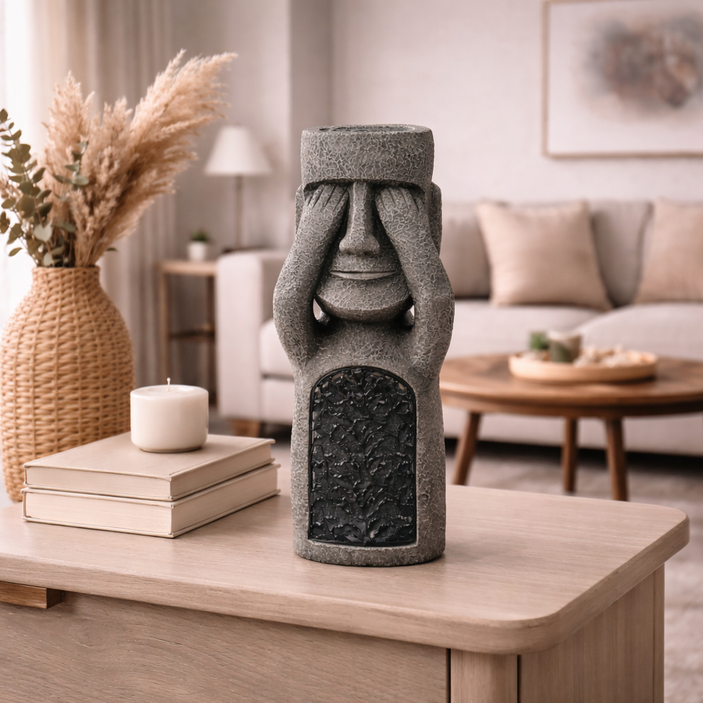 MoaiLumière GlowPot LED Decorative Flower Pot
