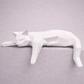 ChatÉlégant DecoCat modern minimalist decorative sculpture
