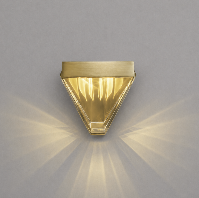 GeoLume Applique Murale LED Géométrique Moderne