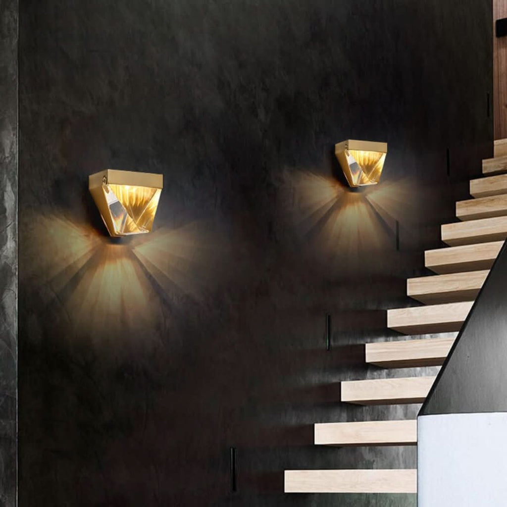 GeoLume Applique Murale LED Géométrique Moderne