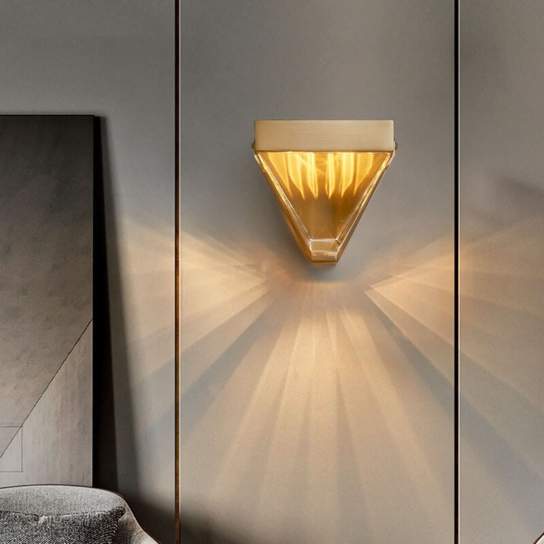 GeoLume Applique Murale LED Géométrique Moderne