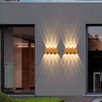 AluLume Modern LED Wall Light in Aluminium
