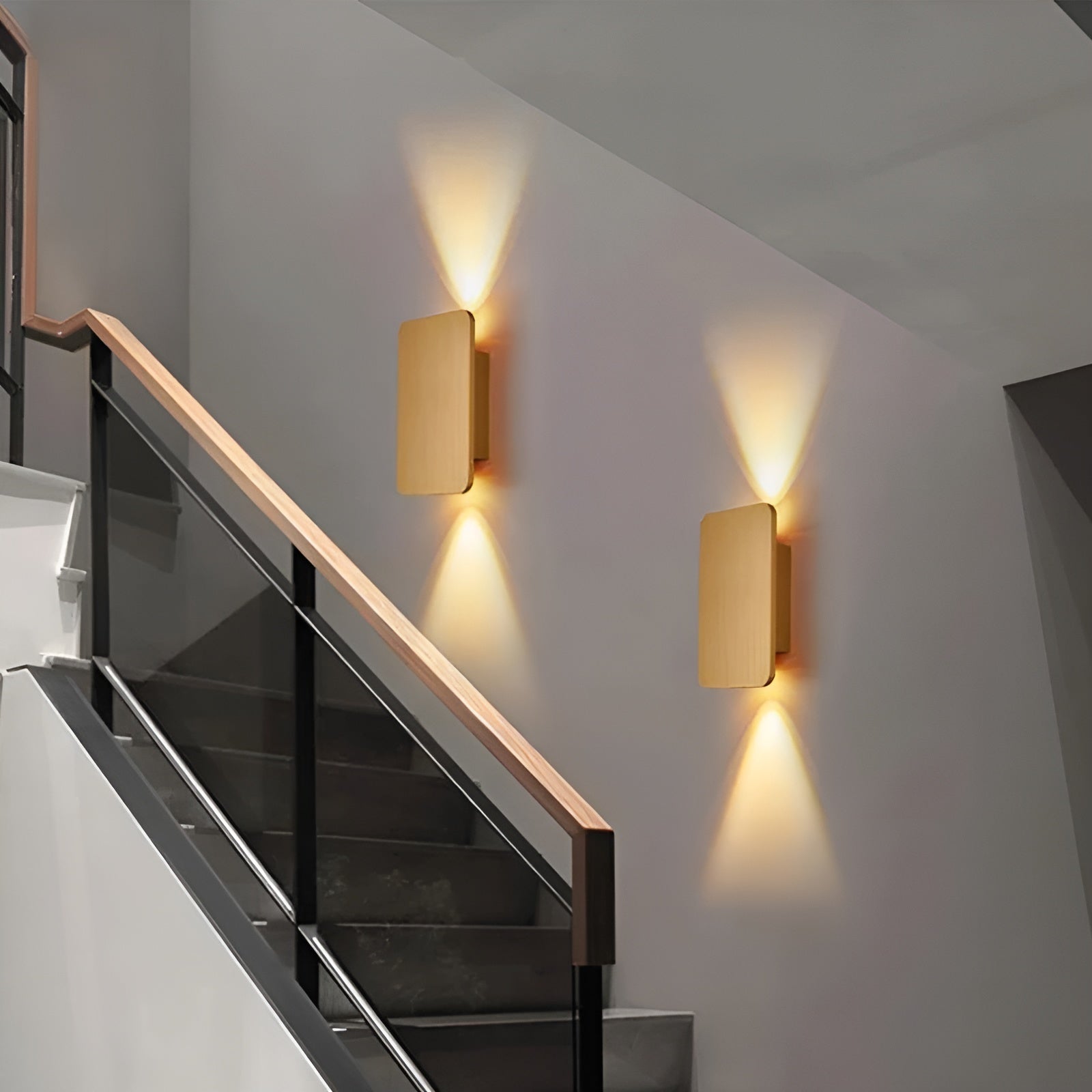 LumiBloc Modern LED Wall Light with Double Illumination