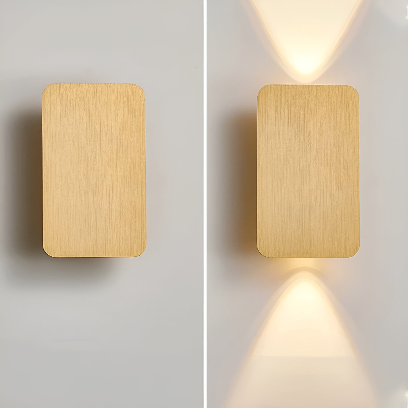 LumiBloc Modern LED Wall Light with Double Illumination
