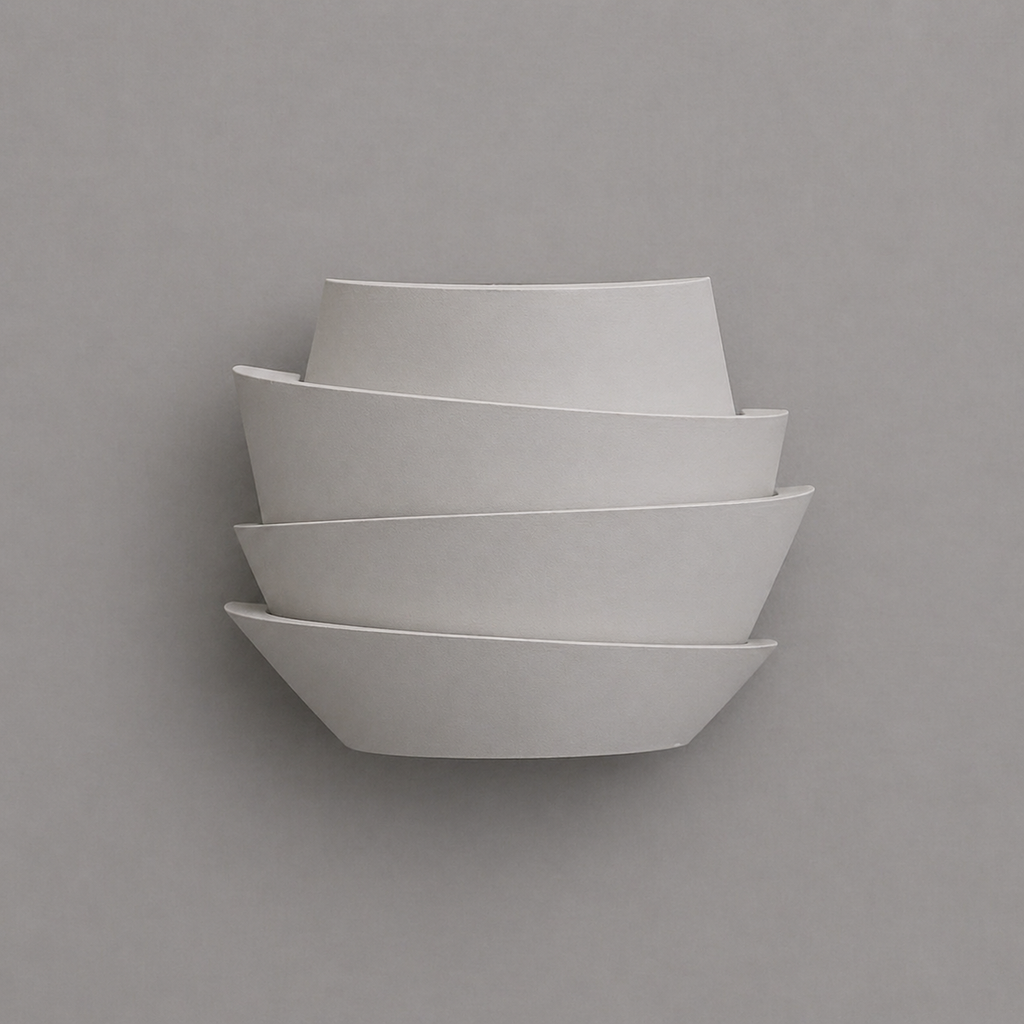 NordiGlow Scandinavian Wall Light with Double Illumination