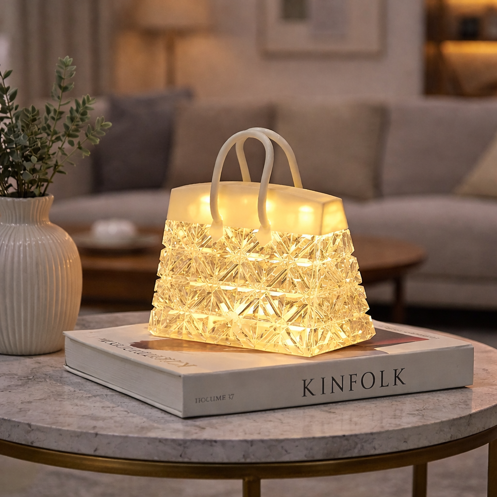 SacLumière GemGlow LED Lamp Design Decorative Bag