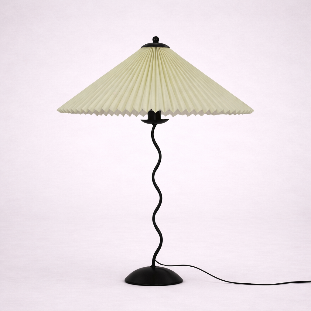 OndeLumière ModernWave wavy design LED lamp