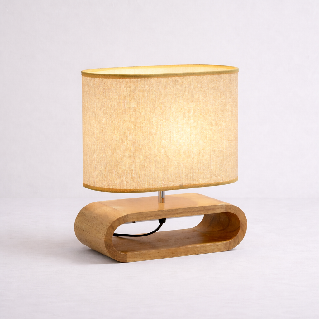 LumiBois ScandiLamp lampe de table bois design minimaliste