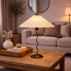 OndeLumière ModernWave wavy design LED lamp