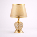 KristalGloed RetroLustre Vintage Table Lamp with Crystals