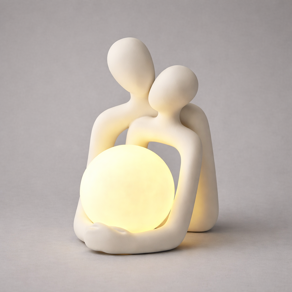 LuneSphère LunaGlow décoration lumineuse céramique moderne