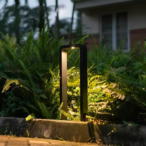 AluGarden Modern LED Garden Lamp in Aluminium
