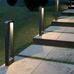 AluGarden Modern LED Garden Lamp in Aluminium