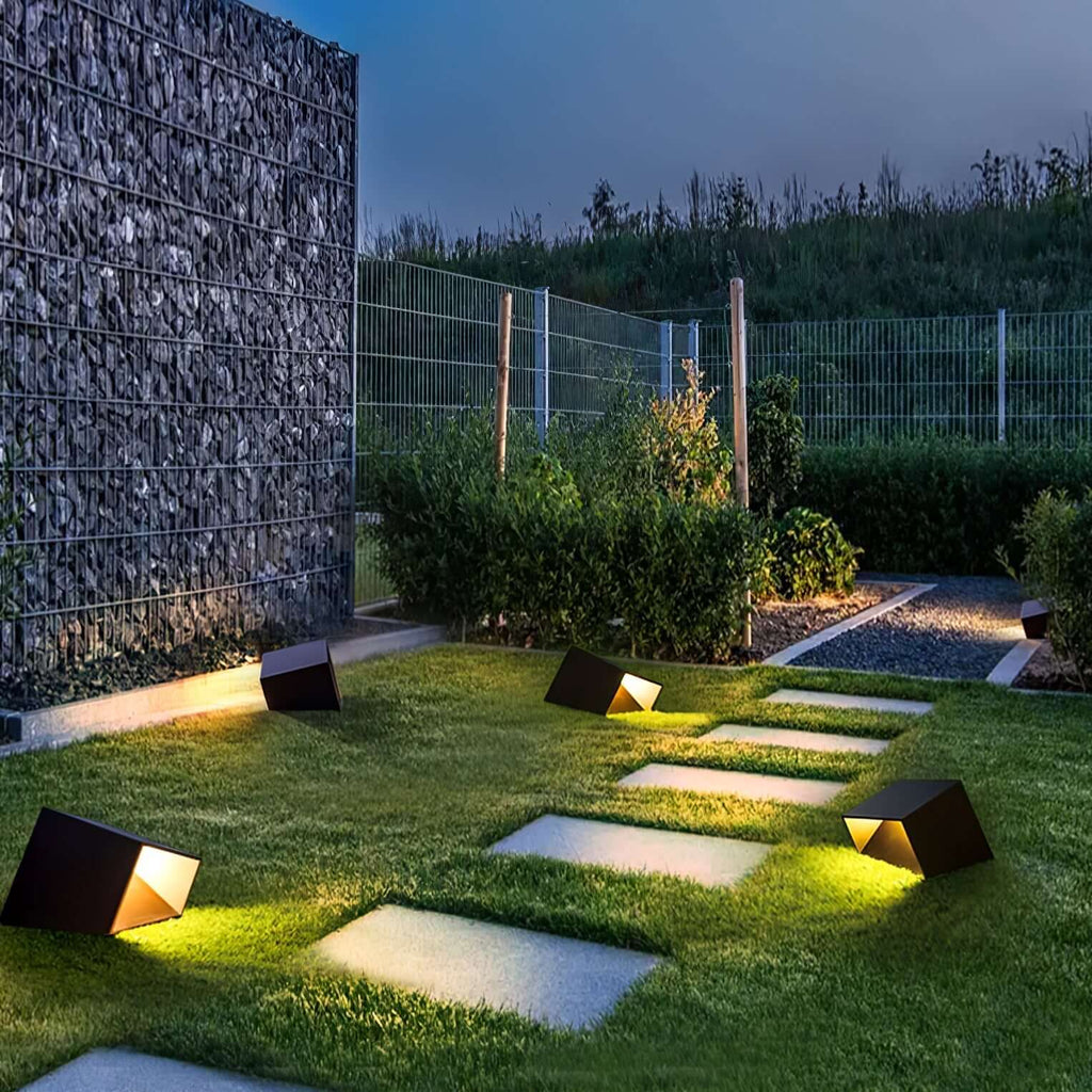 CubeSolar Lampe de Jardin Solaire LED Cube