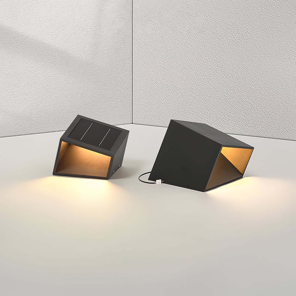 CubeSolar Lampe de Jardin Solaire LED Cube