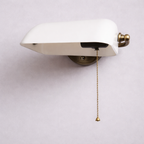 DemiLuneLumière applique murale verre vintage LED
