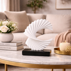 LuneÉlégance LunarGrace Modern Moon Decorative Sculpture