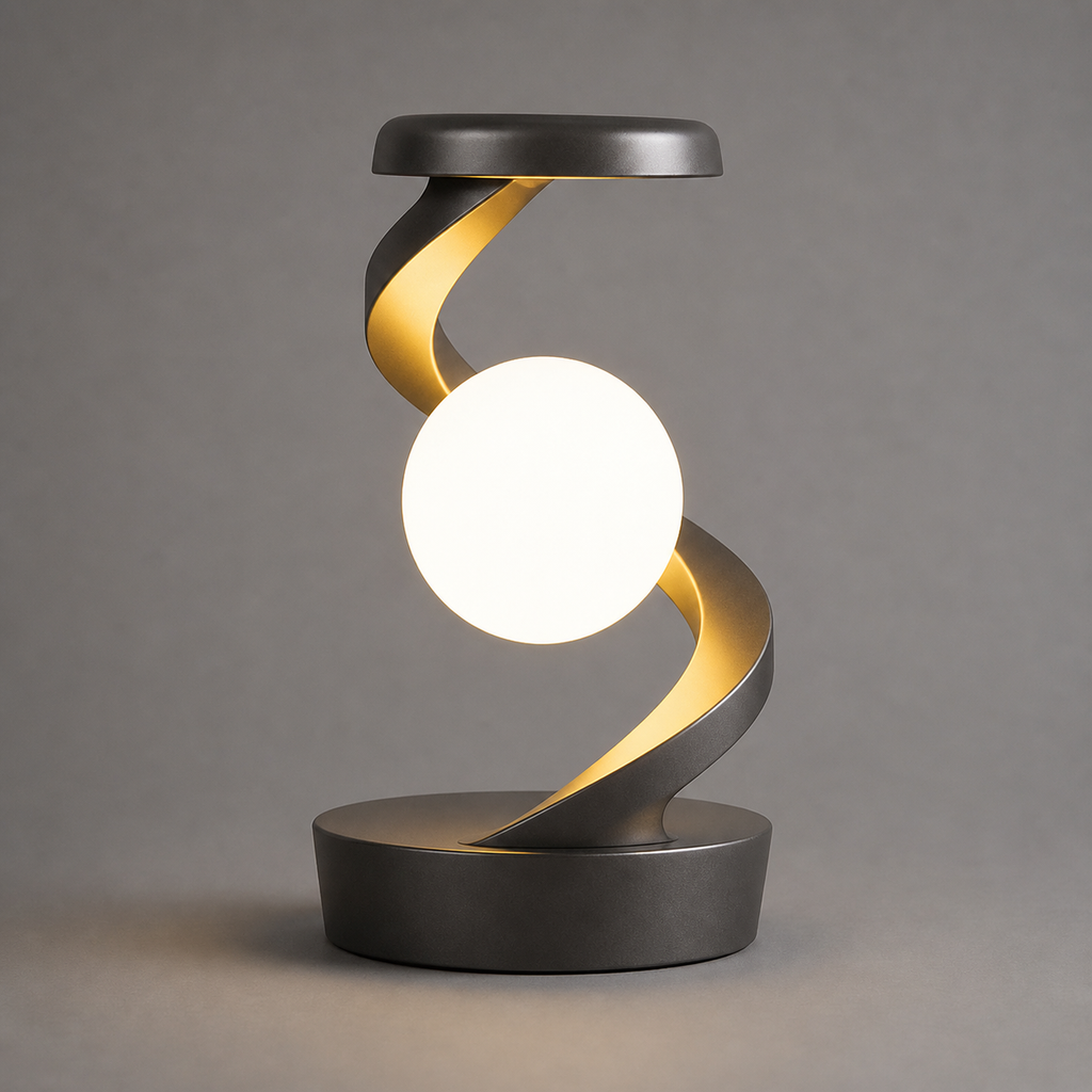 HoverBeam Floating LED Lamp with Wireless Charger