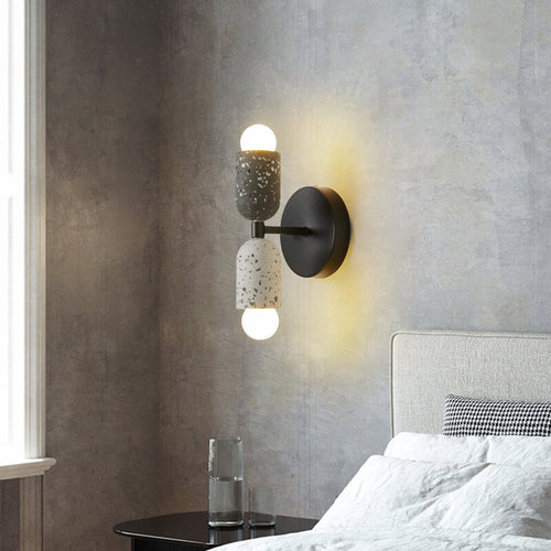 BétonLumière WabiCyl minimalist wall light
