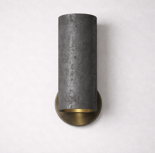 Cylindrical LED Wall Sconce Up and Down