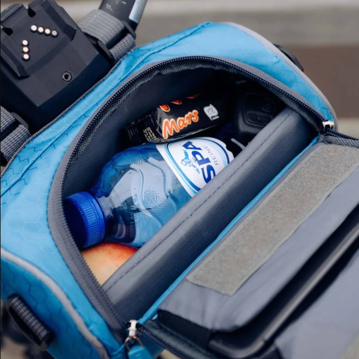RideVault Waterproof Bike Frame Bag with Touchscreen Phone Pocket