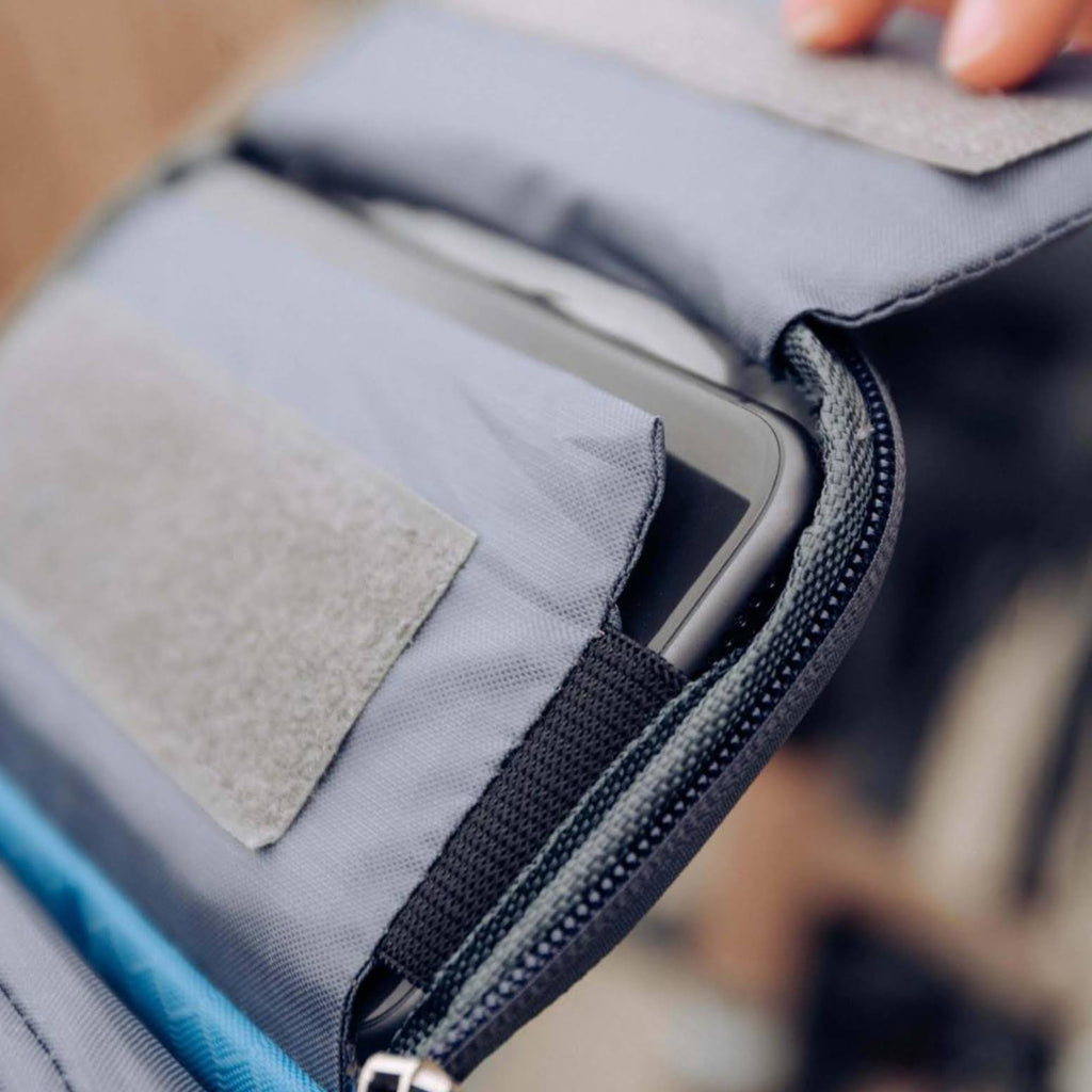 RideVault Waterproof Bike Frame Bag with Touchscreen Phone Pocket